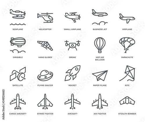 Aircraft Icons.