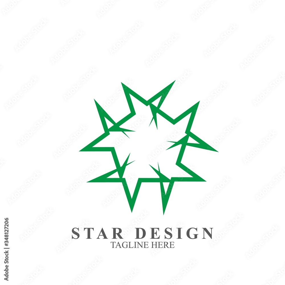 Obraz premium Premium star logo design