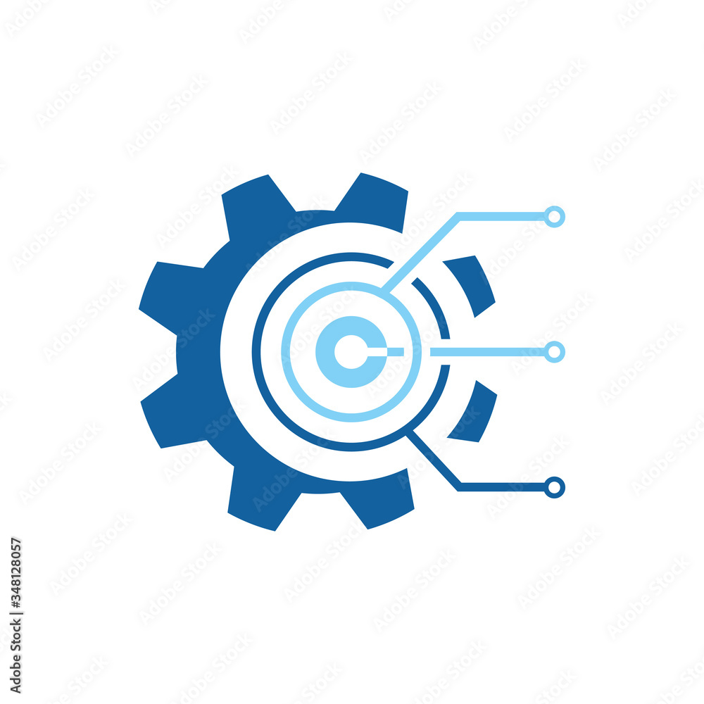 Gear Logo Template vector icon illustration design Gear Logo Template vector icon illustration design