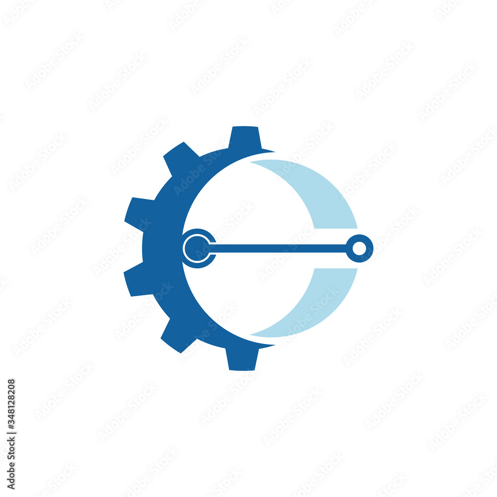Gear Logo Template vector icon illustration design Gear Logo Template vector icon illustration design