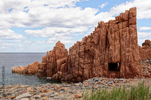 Beach of Red Rocks of Arbatax - Sardinia, Italy