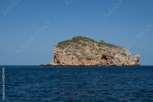 Island Isola Foradada, Sardinia, Italy
