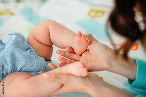 newborn baby foot