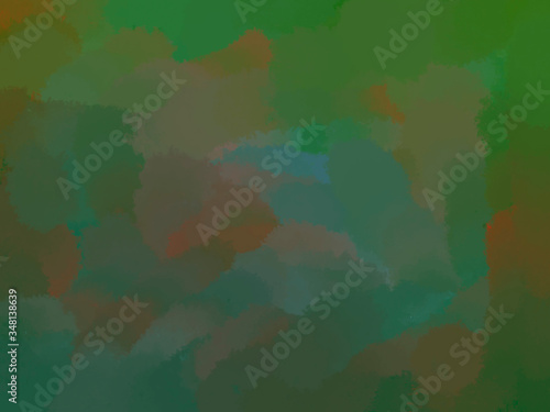green brown abstract background brush stroked texture