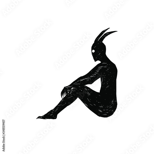 Sevil Horn vector Illustration