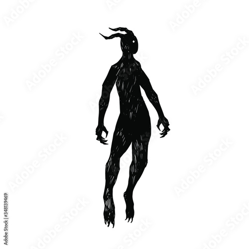 Sevil Horn vector Illustration