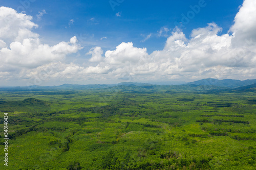 Rural countryside landscape in thailand