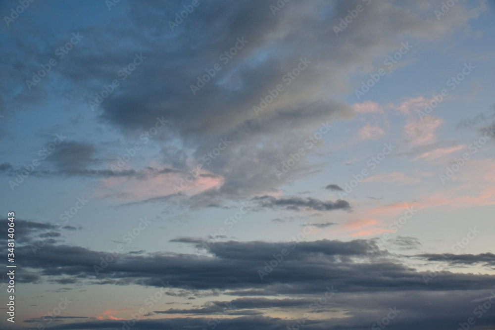 Obraz premium dramatic cloudy sky