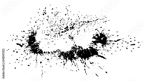 Abstract background - bright spots of paint.