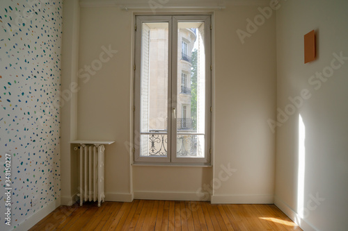 empty room with window