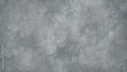 Dirty and ruined grey background with marbled texture photo