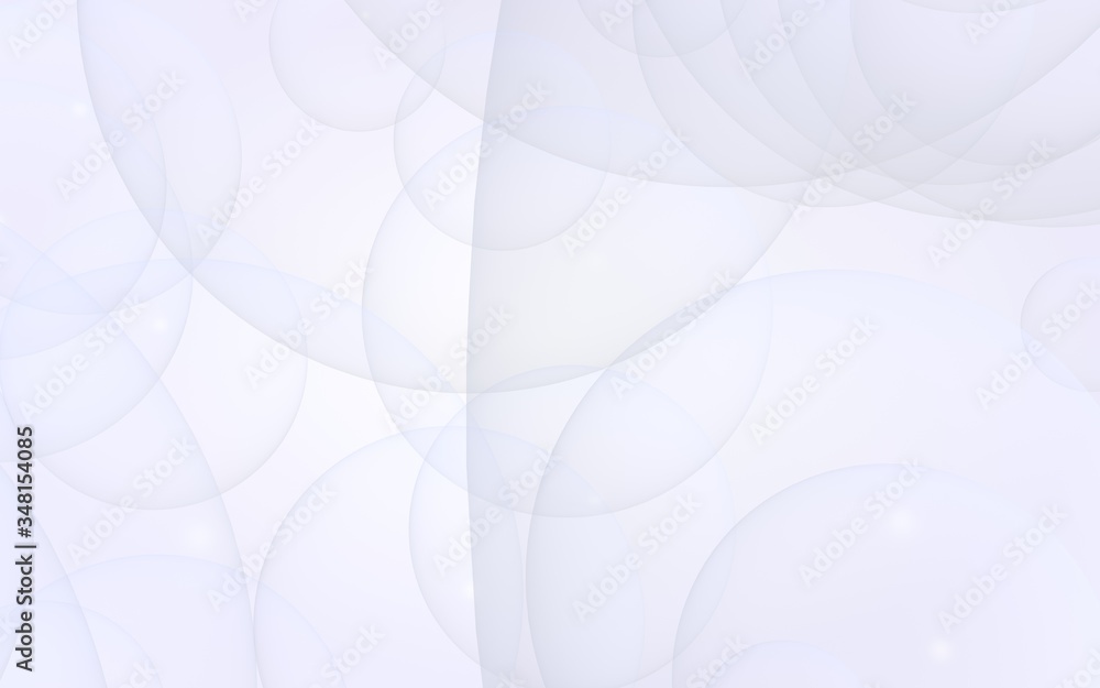 Abstract white background. Backdrop with light transparent bubbles. 3D illustration Abstract white background. Backdrop with light transparent bubbles. 3D illustration