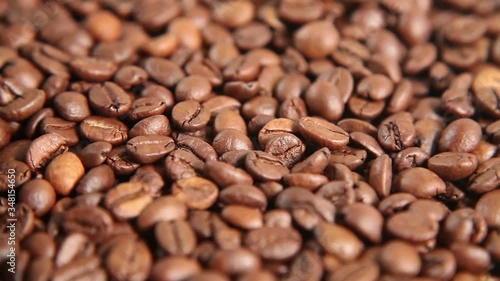 coffee beans close-up