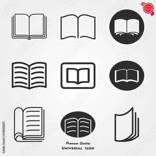 Magazine icon vector illustration - magazine and newspaper symbol