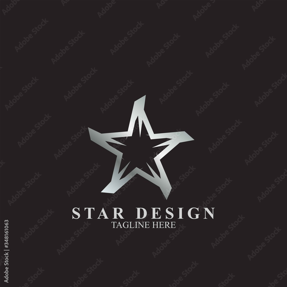 Obraz premium Premium star logo design