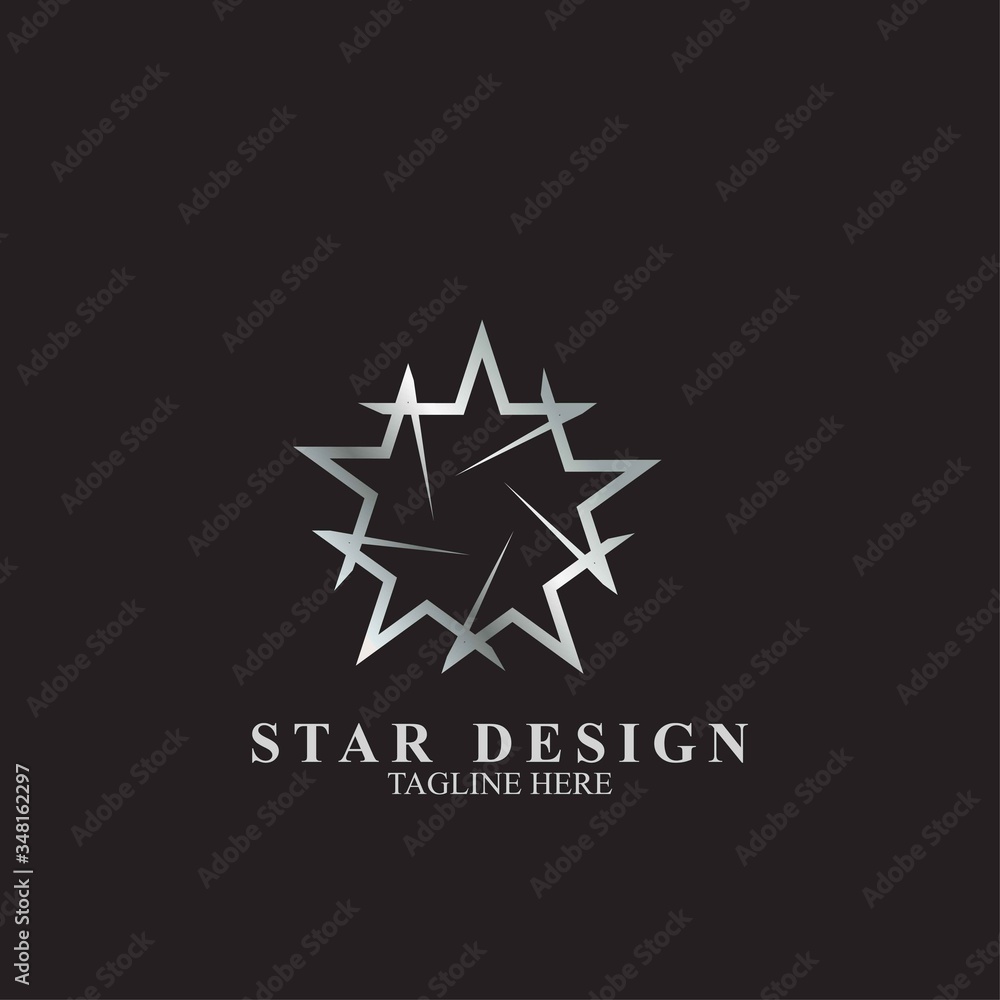 Obraz premium Premium star logo design