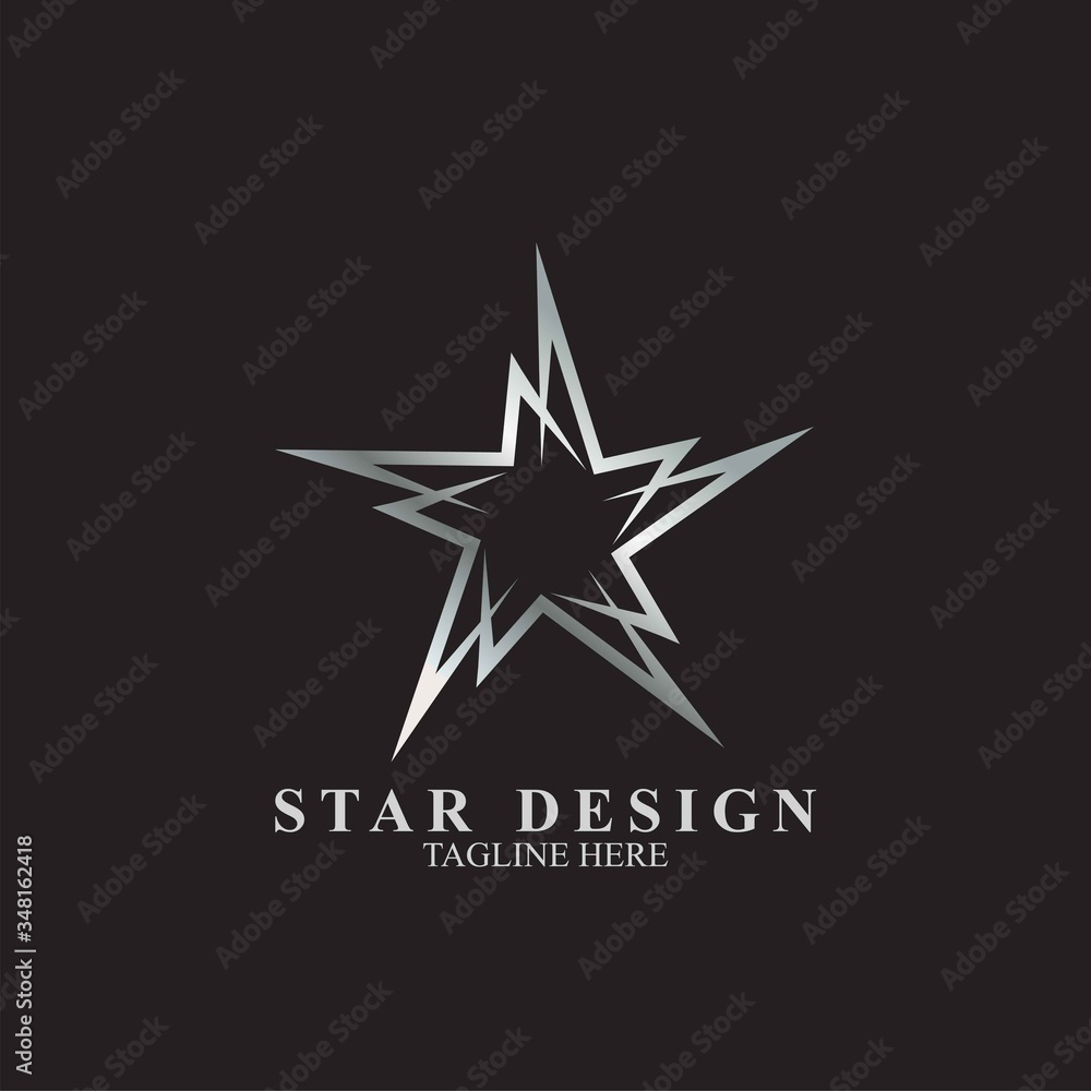 Premium star logo design Premium star logo design