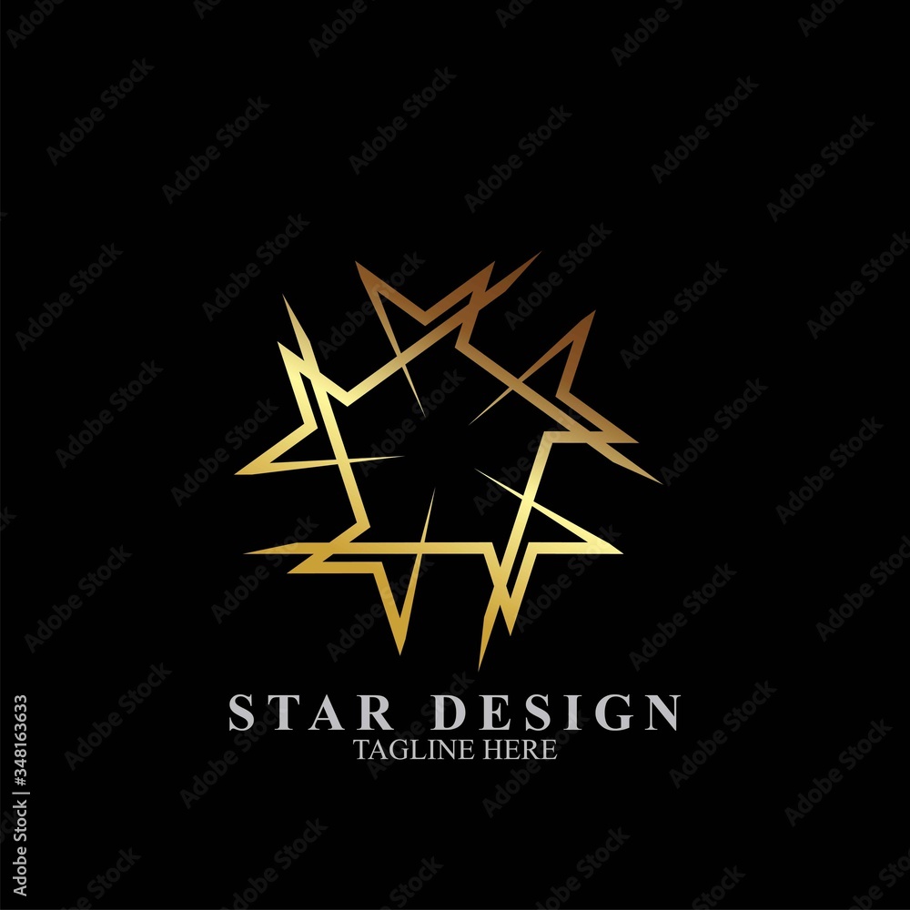 Premium star logo design Premium star logo design