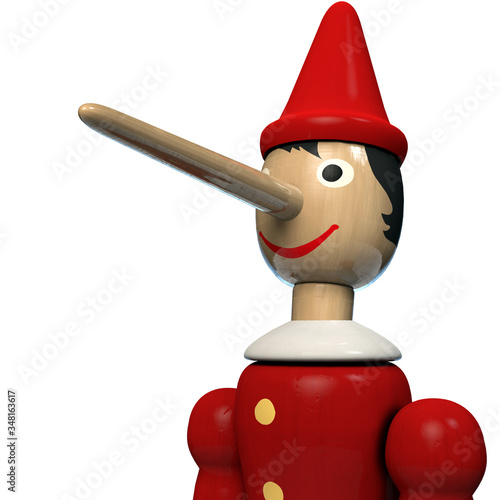 Pinocchio Long Nose Toy Car...