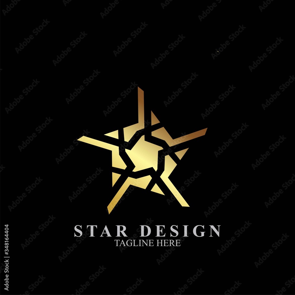 Obraz premium Premium star logo design