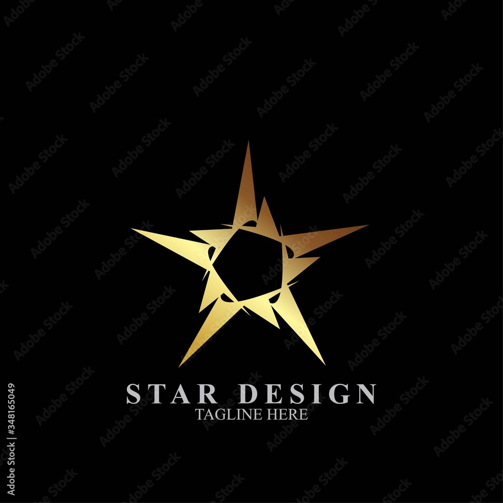 Obraz premium Premium star logo design