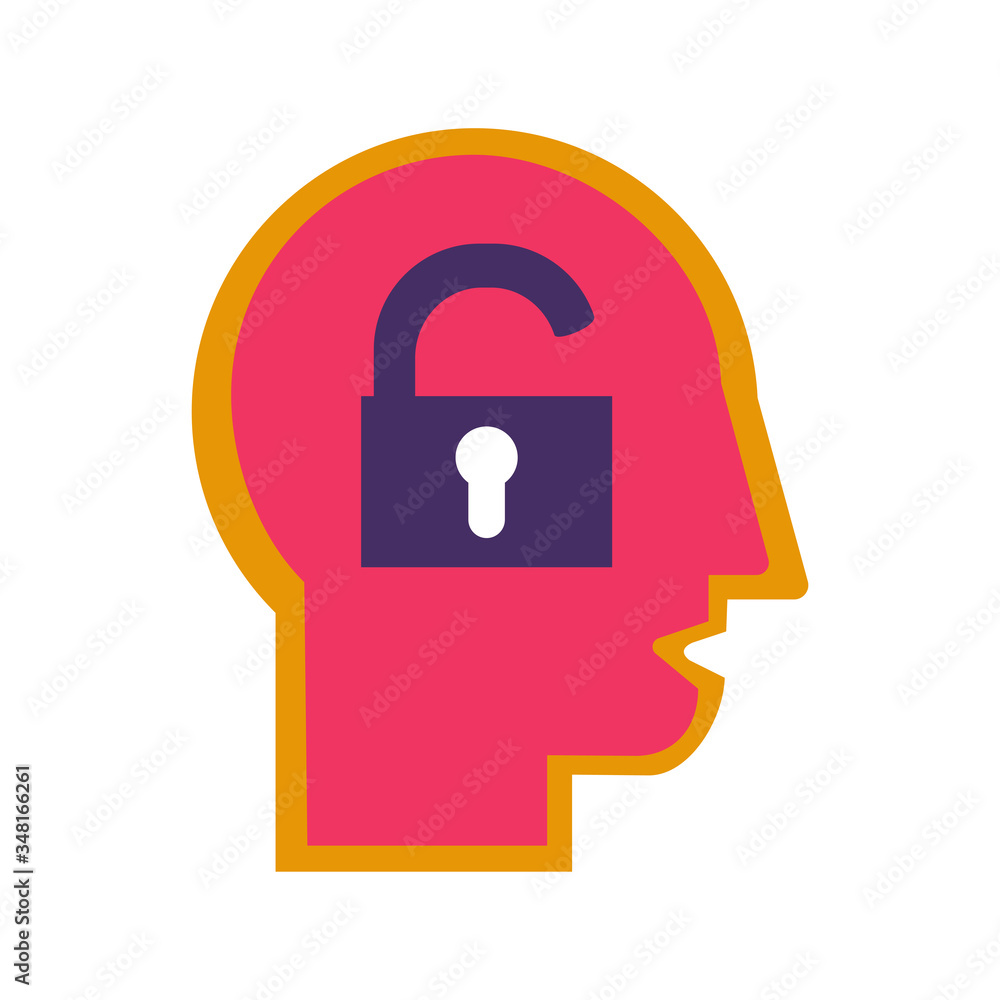 Extrovert mindset, human temperament flat vector icon Extrovert mindset, human temperament flat vector icon