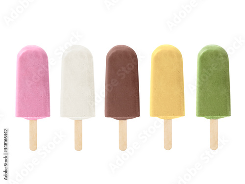 ice cream isolated on white background