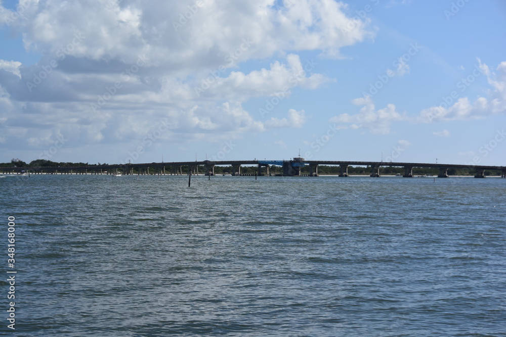 A bridge over a body of waterundefined A bridge over a body of waterundefined