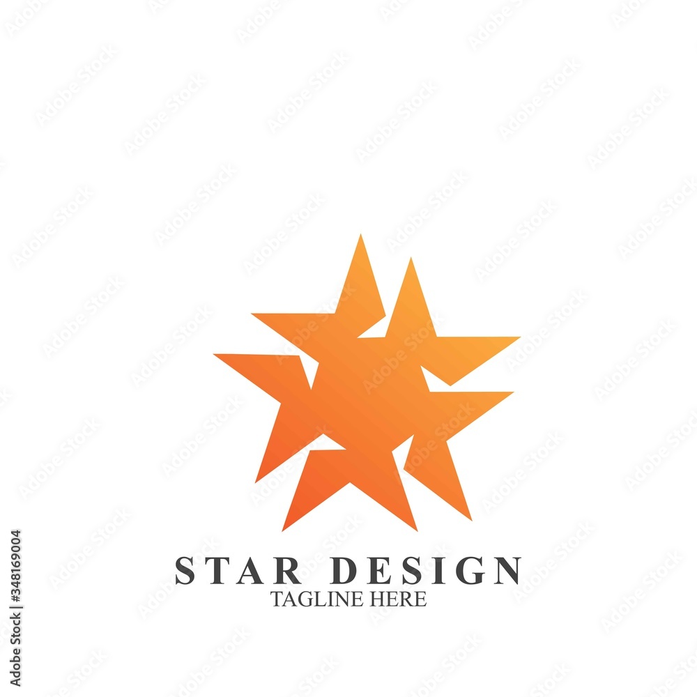Obraz premium Premium star logo design