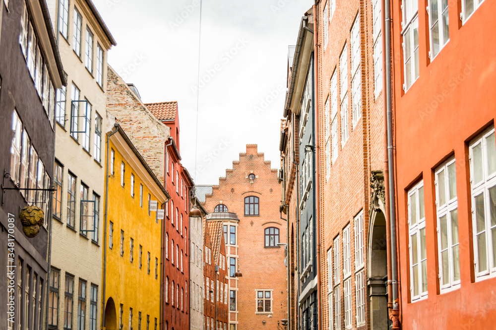 Casas de colores Copenhague
