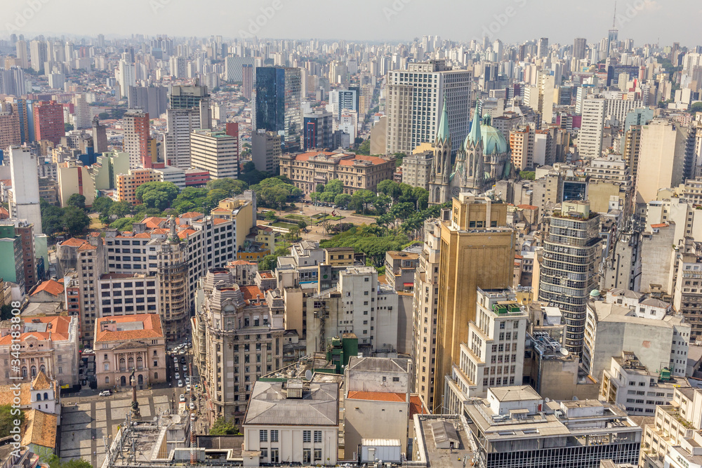Fototapeta premium View of Sao Paulo, Brazil