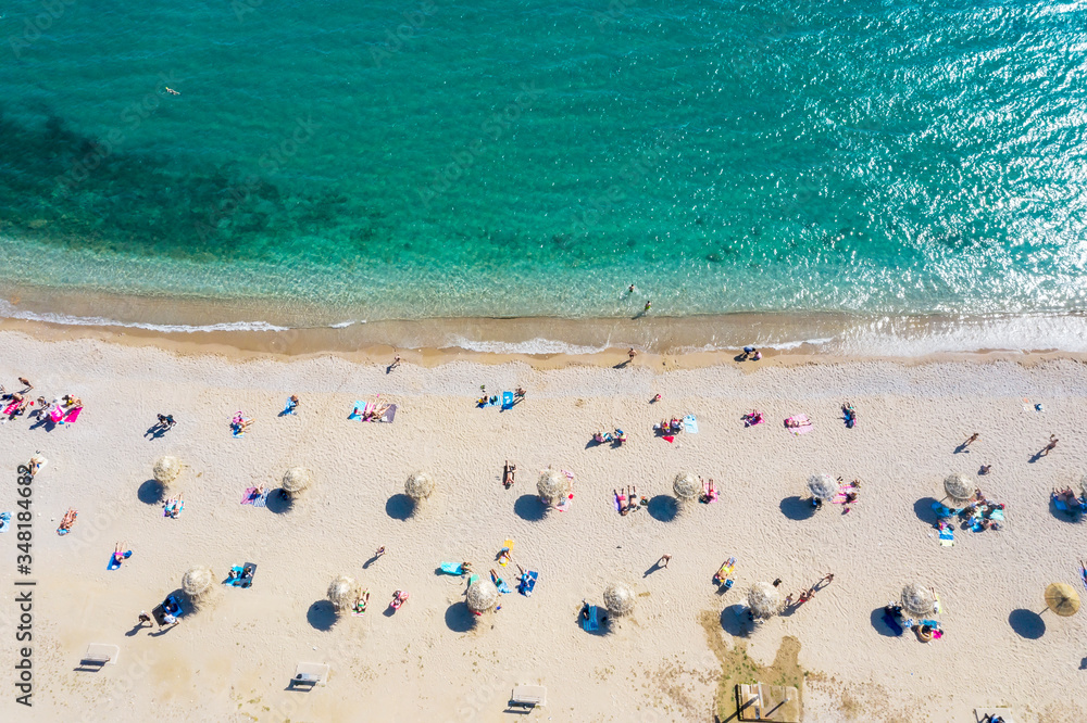 The new beach of Glyfada, Athens Greece Stock Photo | Adobe Stock