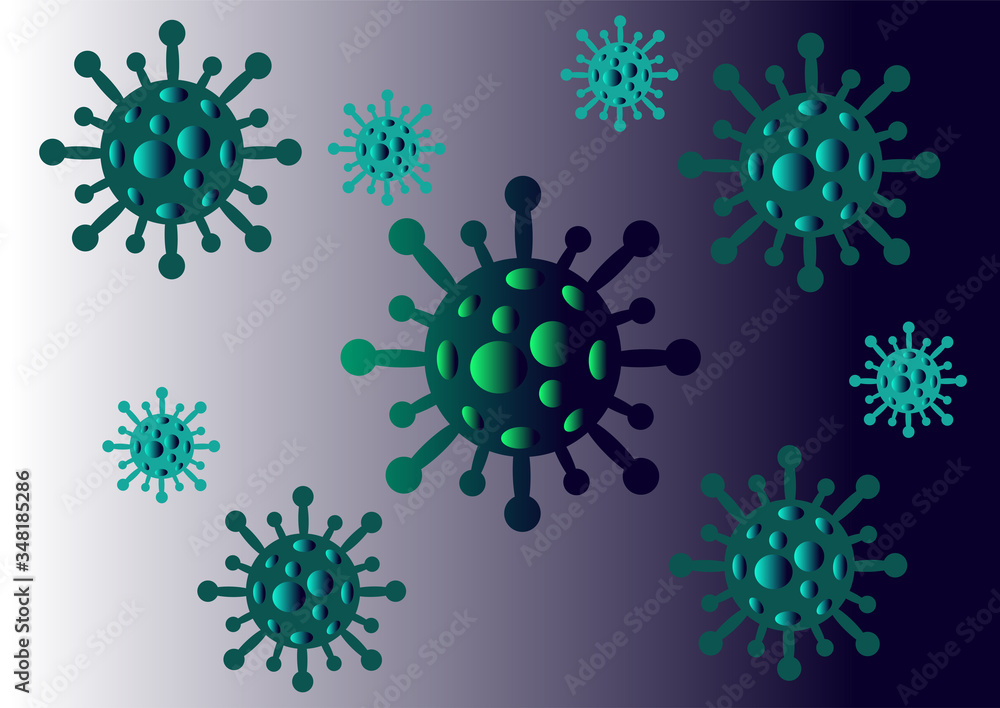 Vector design of Covid-19 coronavirus Vector design of Covid-19 coronavirus