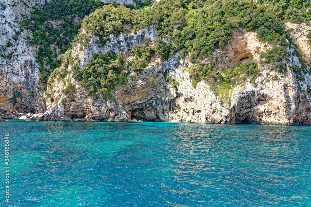 Cruising in the gulf of Orosei, east coast of Sardinia - Italy