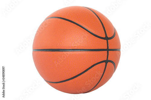 Basketball isolated on a white background © Cherdchai
