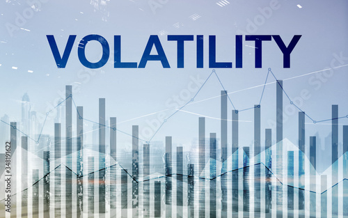 Volatility Financial Markets Concept. Stock and Trading Concept.