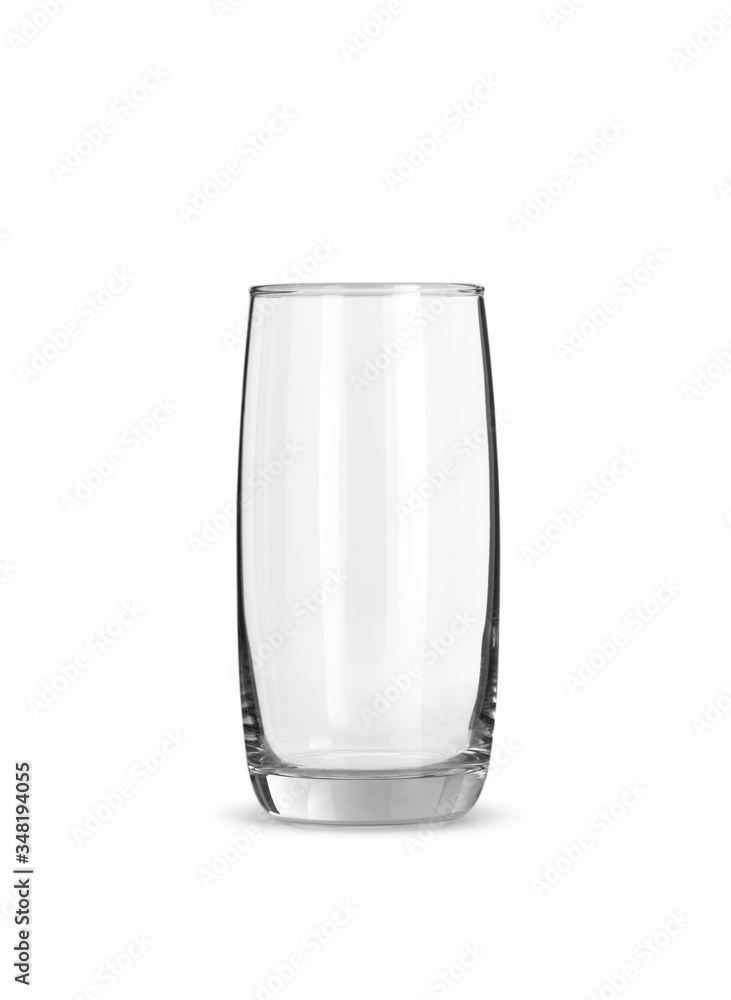glass on isolated white background glass on isolated white background