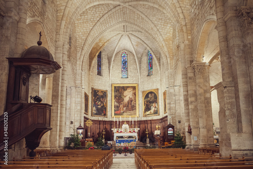 The Abbey of Saint-Gilles, monastery in Saint-Gilles, southern France