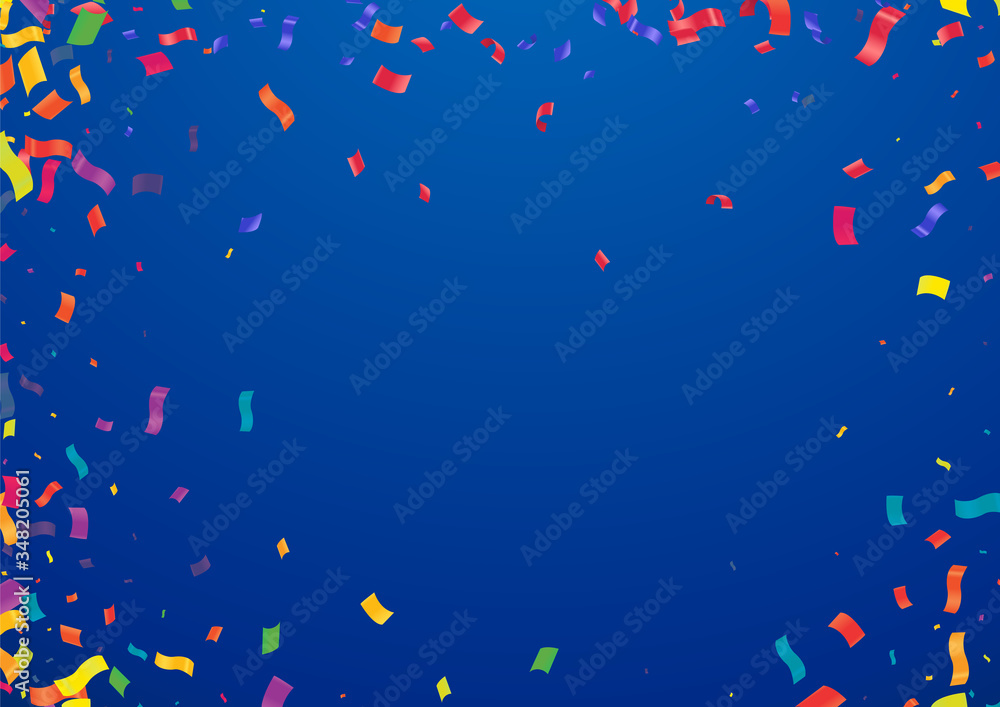 Celebrations Colorful bright confetti isolated on background. Festive vector illustration Celebrations Colorful bright confetti isolated on background. Festive vector illustration