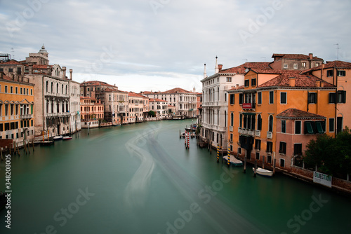 roads and canals in venice italy without crowds in dull weather © MG-Pictures