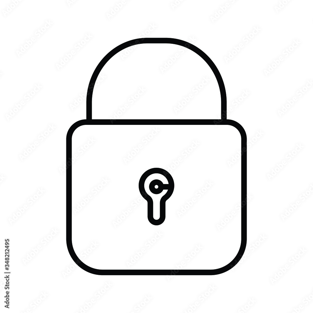 Open and closed lock icon Open and closed lock icon