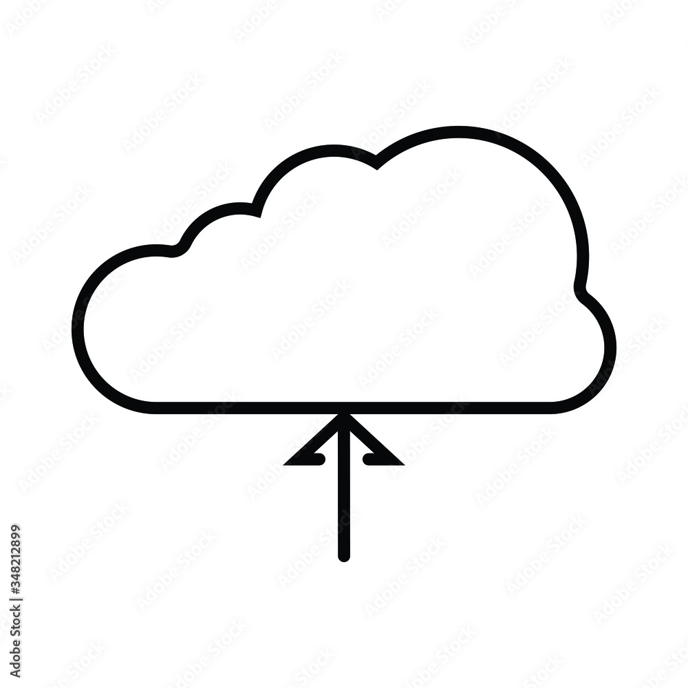 Upload to cloud flat icon Upload to cloud flat icon