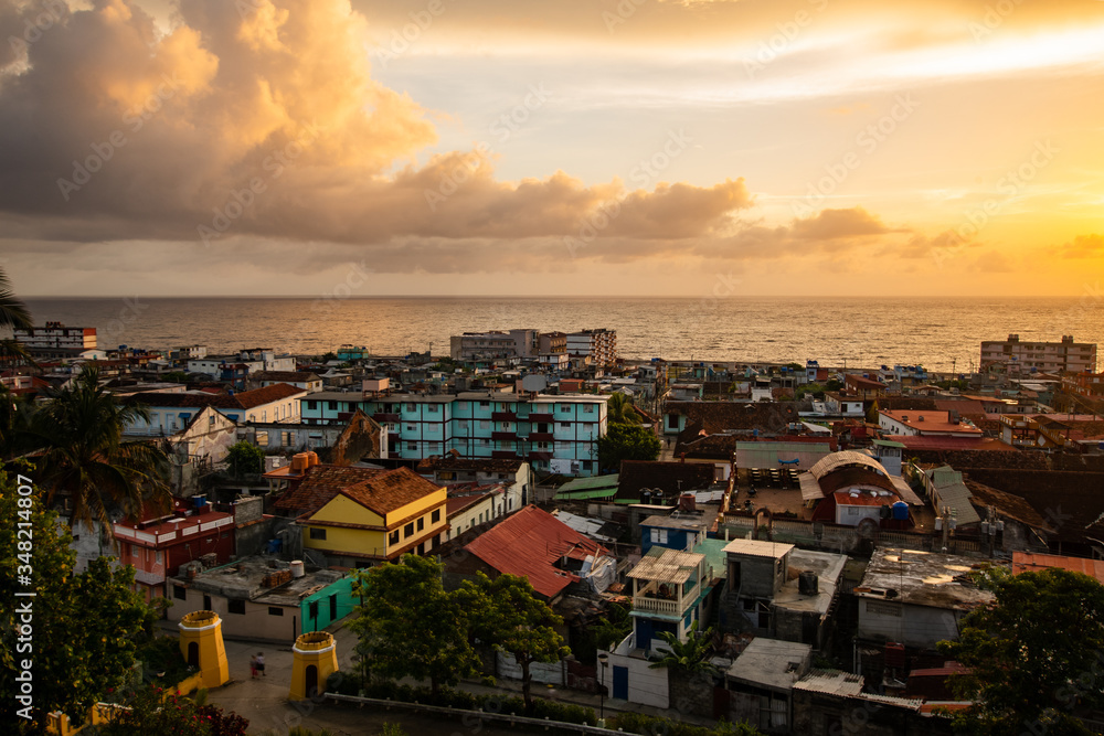 Obraz premium Tropical Views of Baracoa, Cuba