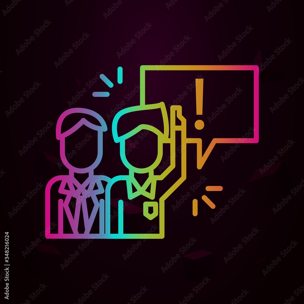 Corporate and business, business man, protest, team, teamwork nolan icon. Simple thin line, outline vector of Corporate and business icons for ui and ux, website or mobile application Corporate and business, business man, protest, team, teamwork nolan icon. Simple thin line, outline vector of Corporate and business icons for ui and ux, website or mobile application