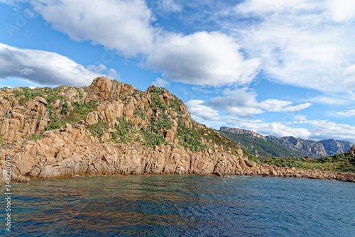 View of Islet of Ogliastra, Sardinia, Italy