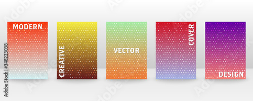 Minimal vector abstract cover notebook design. Planner and diary cover for print. Abstract design for copybook brochures and school books. Notebook paper. Brochure, book, magazine template