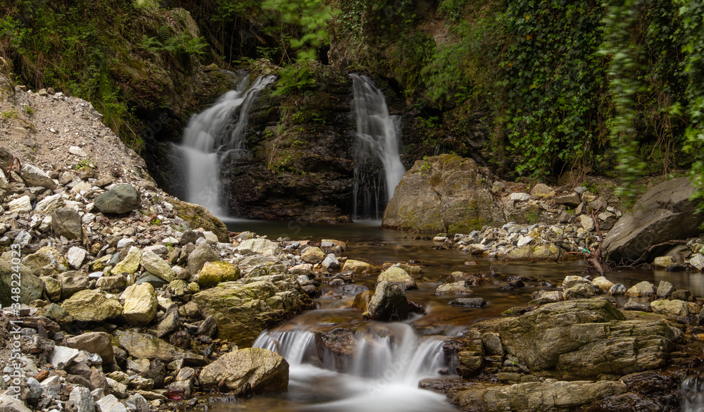 Piminoro waterfall, in the Aspromonte national park. Piminoro waterfall, in the Aspromonte national park.