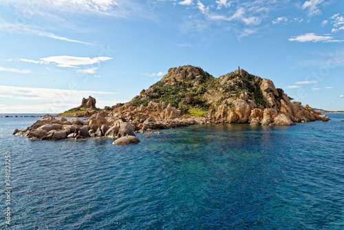 Fototapeta Naklejka Na Ścianę i Meble -  View of Islet of Ogliastra, Sardinia, Italy
