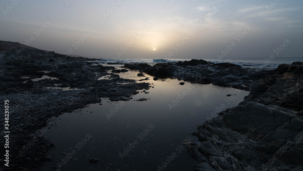 Fuerteventura Calima Sunset