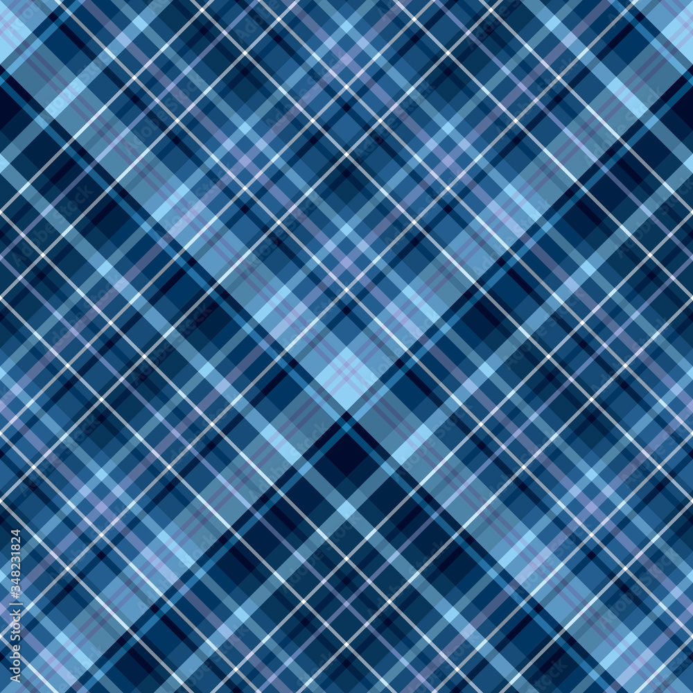Seamless pattern in summer dark blue and violet colors for plaid, fabric, textile, clothes, tablecloth and other things. Vector image. 2 Seamless pattern in summer dark blue and violet colors for plaid, fabric, textile, clothes, tablecloth and other things. Vector image. 2